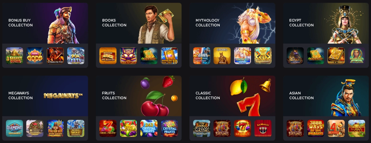 SkyCrown Casino Lobby — Game Browser